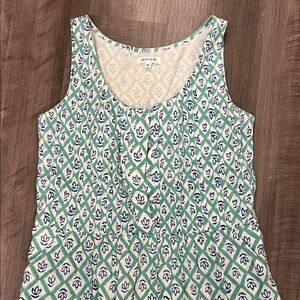 Blue and Green Beau and Ro Patterned Dress